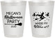Personalized Halloween 8 oz Frosted Cups - Where My Witches At | 250086