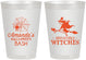 Personalized Halloween 8 oz Frosted Cups - Witches | 250092