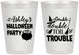 Personalized Halloween 8 oz Frosted Cups - Witch | 250095