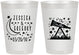 Personalized Wedding 8 oz Frosted Cups - Telescope | 255