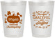 Personalized Thanksgiving 8 oz Frosted Cups - Grateful And Stuffed | 260000