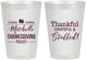Personalized Thanksgiving 8 oz Frosted Cups - Thankful Stuffed | 260029