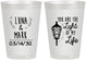 Personalized Wedding 8 oz Frosted Cups - You Are The Light Of My Life | 261