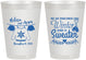 Personalized Wedding 8 oz Frosted Cups - Christmas Sweater | 265