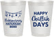 Personalized Hanukkah 8 oz Frosted Cups - Challah Days | 270003