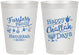 Personalized Hanukkah 8 oz Frosted Cups - Challah Days | 270004