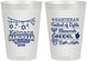 Personalized Hanukkah 8 oz Frosted Cups - Festival Of Lights | 270007