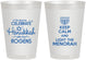Personalized Hanukkah 8 oz Frosted Cups - Menorah | 270013