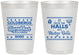 Personalized Hanukkah 8 oz Frosted Cups - Matzo Balls | 270029