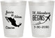Personalized Wedding 8 oz Frosted Cups - The Adventure Begins | 275