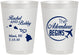 Personalized Wedding 8 oz Frosted Cups - The Adventure Begins | 278