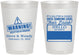 Personalized Wedding 8 oz Frosted Cups - Hello My Name Is | 280