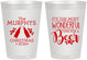 Personalized Christmas 8 oz Frosted Cups - Wonderful Time For A Beer | 280012