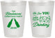 Personalized Christmas 8 oz Frosted Cups - Santa | 280015