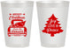 Personalized Christmas 8 oz Frosted Cups - Christmas Tree | 280026