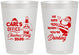 Personalized Christmas 8 oz Frosted Cups - Santa Claus | 280028