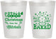 Personalized Christmas 8 oz Frosted Cups - Lets Get Baked | 280039