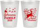 Personalized Christmas 8 oz Frosted Cups - Reindeer | 280044