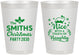 Personalized Christmas 8 oz Frosted Cups - Touch Of Naughty | 280049