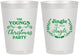 Personalized Christmas 8 oz Frosted Cups - Jingle Til You Jingle | 280063