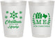 Personalized Christmas 8 oz Frosted Cups - Texas | 280075