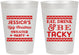Personalized Christmas 8 oz Frosted Cups - Eat Drink Tacky | 280082
