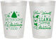 Personalized Christmas 8 oz Frosted Cups - Llama | 280095