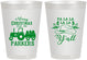 Personalized Christmas 8 oz Frosted Cups - Country | 280097