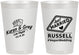 Personalized Wedding 8 oz Frosted Cups - Las Vegas | 285