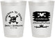 Personalized Wedding 8 oz Frosted Cups - Pirate | 286