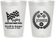 Personalized Wedding 8 oz Frosted Cups - Racing | 289