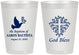 Personalized Baptism 8 oz Frosted Cups - God Bless | 290007