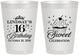 Personalized 16th Birthday 8 oz Frosted Cups - Cupcake | 300000
