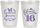 Personalized 16th Birthday 8 oz Frosted Cups - Butterfly | 300005