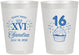 Personalized 16th Birthday 8 oz Frosted Cups - Cupcake | 300007