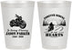 Personalized Memorial 8 oz Frosted Cups - Riding In Our Hearts | 310014