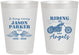 Personalized Memorial 8 oz Frosted Cups - Riding With Angels | 310018