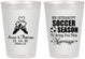 Personalized Wedding 8 oz Frosted Cups - We Interrupt Soccer | 311