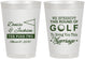 Personalized Wedding 8 oz Frosted Cups - We Interrupt Golf | 315