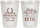 Personalized Derby Day 8 oz Frosted Cups - Place Your Bets | 320003