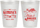 Personalized Derby Day 8 oz Frosted Cups - Hats And Horses | 320005