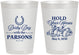 Personalized Derby Day 8 oz Frosted Cups - Hold Your Horses | 320008