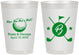 Personalized Wedding 8 oz Frosted Cups - Golf | 325