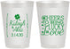 Personalized Wedding 8 oz Frosted Cups - Lucky In Love | 328