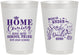 Personalized Homecoming 8 oz Frosted Cups - Under The Sea Dance | 330002