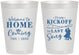 Personalized Homecoming 8 oz Frosted Cups - From Kickoff To Last Song | 330018