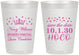 Personalized Homecoming 8 oz Frosted Cups - Hoco Queen Vote | 330024