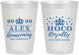 Personalized Homecoming 8 oz Frosted Cups - Hoco King Vote | 330025