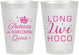 Personalized Homecoming 8 oz Frosted Cups - Hoco Queen Vote | 330026