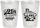 Personalized 21st Birthday 8 oz Frosted Cups - Legal At Last Vegas | 340003